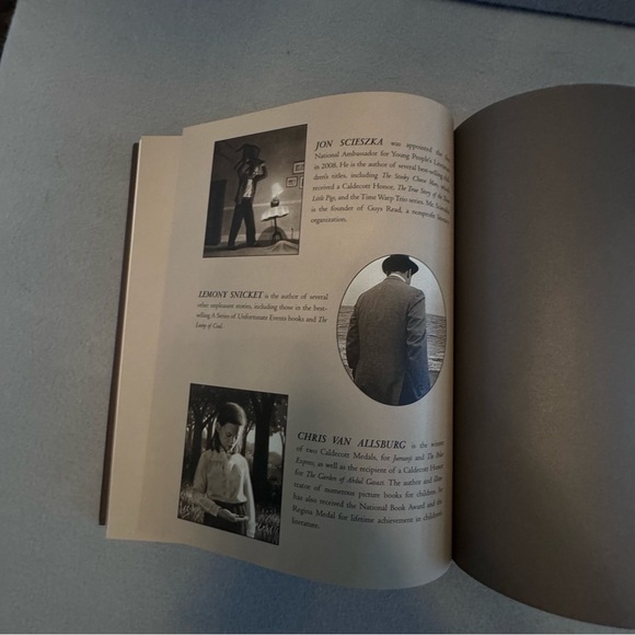 Hardcover The Chronicles of Harris Burdick 14 tales by Chris Van Allsburg - Picture 3 of 12